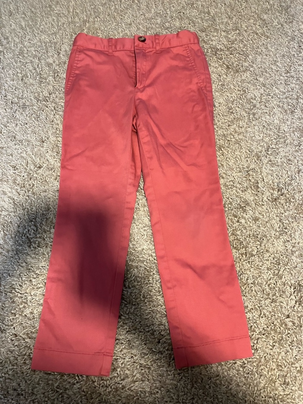 Kids Coral Casual Chino Pants